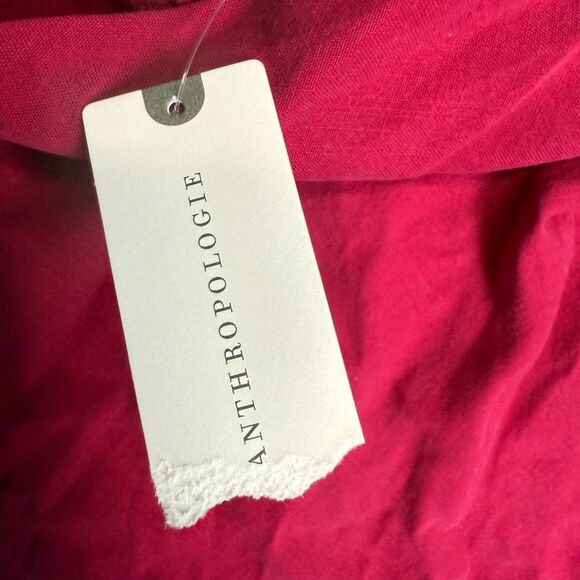 Brand New Cloth & Stone Anthropologie Women's Small Raspberry Red Sleeveless Top - Picture 4 of 8